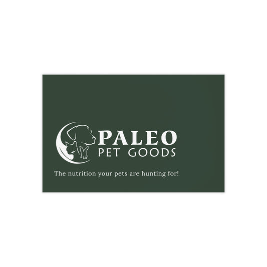 Paleo Pet Goods- Business Card with Referral (100pcs)