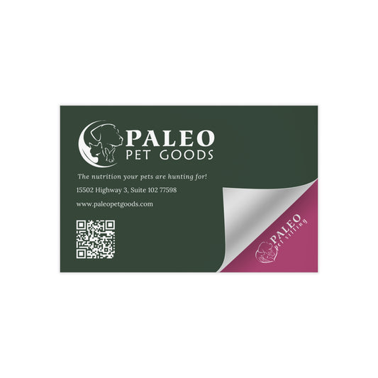 Paleo Pet Goods and Paleo Pet Sitting- Tell a Friend $5 Voucher (100 pcs)